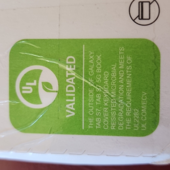 🌞HPx2🌞 NIB Samsung: Book Cover Keyboard Galaxy Tab S7/S7-5G - Picture 8 of 10